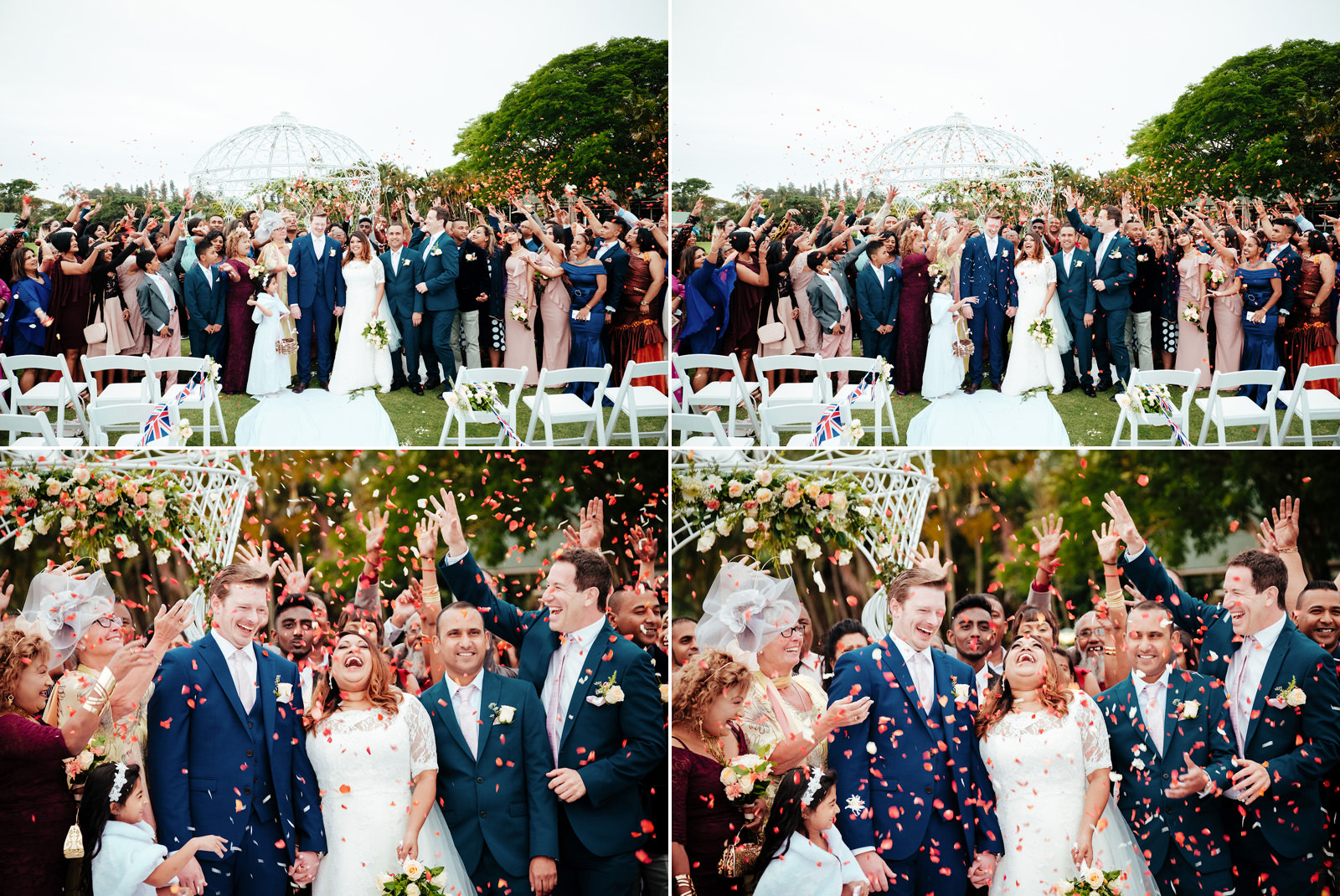 Mt Edgecombe Country Club Durban Wedding RBadal Christian Wedding