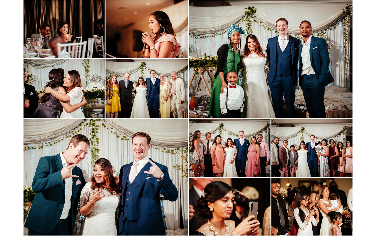 Mt Edgecombe Country Club Durban Wedding RBadal Christian Wedding