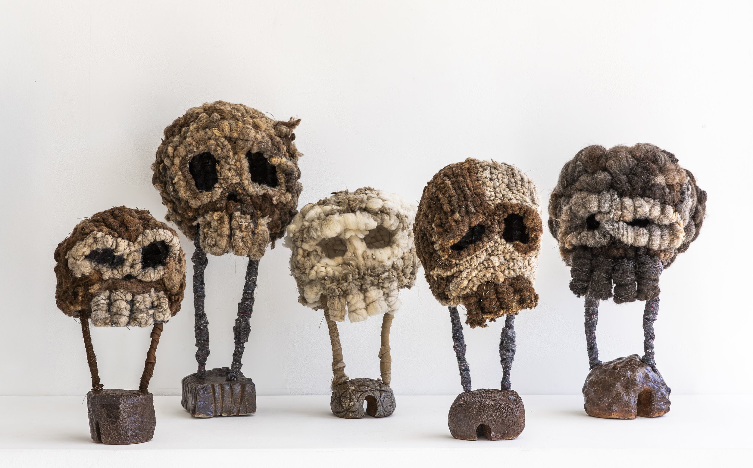  Untitled (skull family group) 2025 