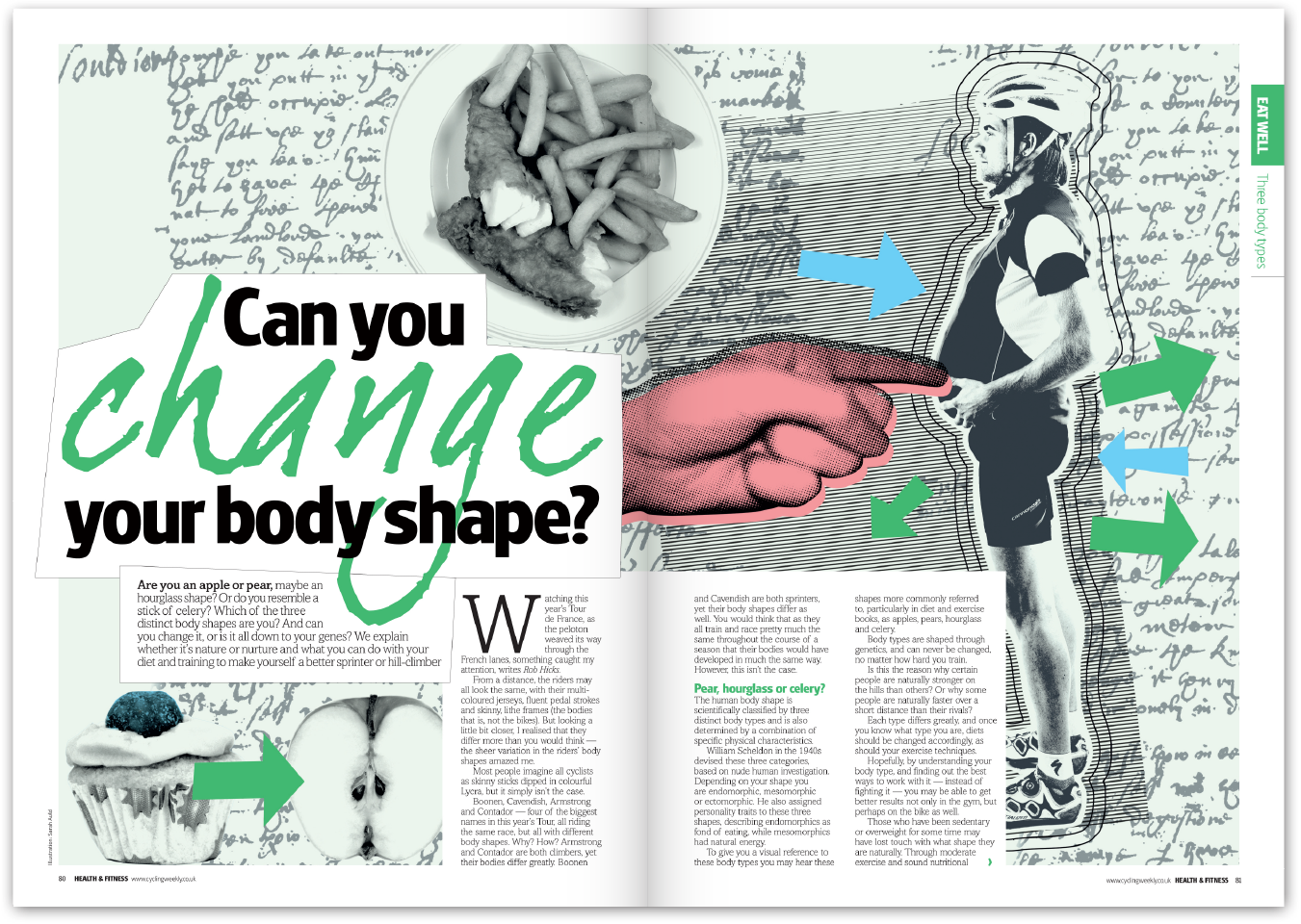 This was a great opportunity to use my illustration and graphics skills to shape the whole feature from start to finish