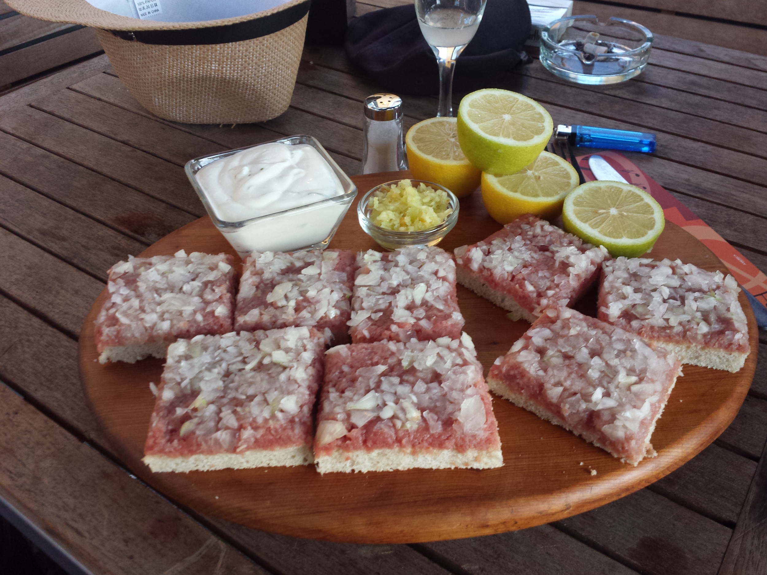 Some tasty crudo