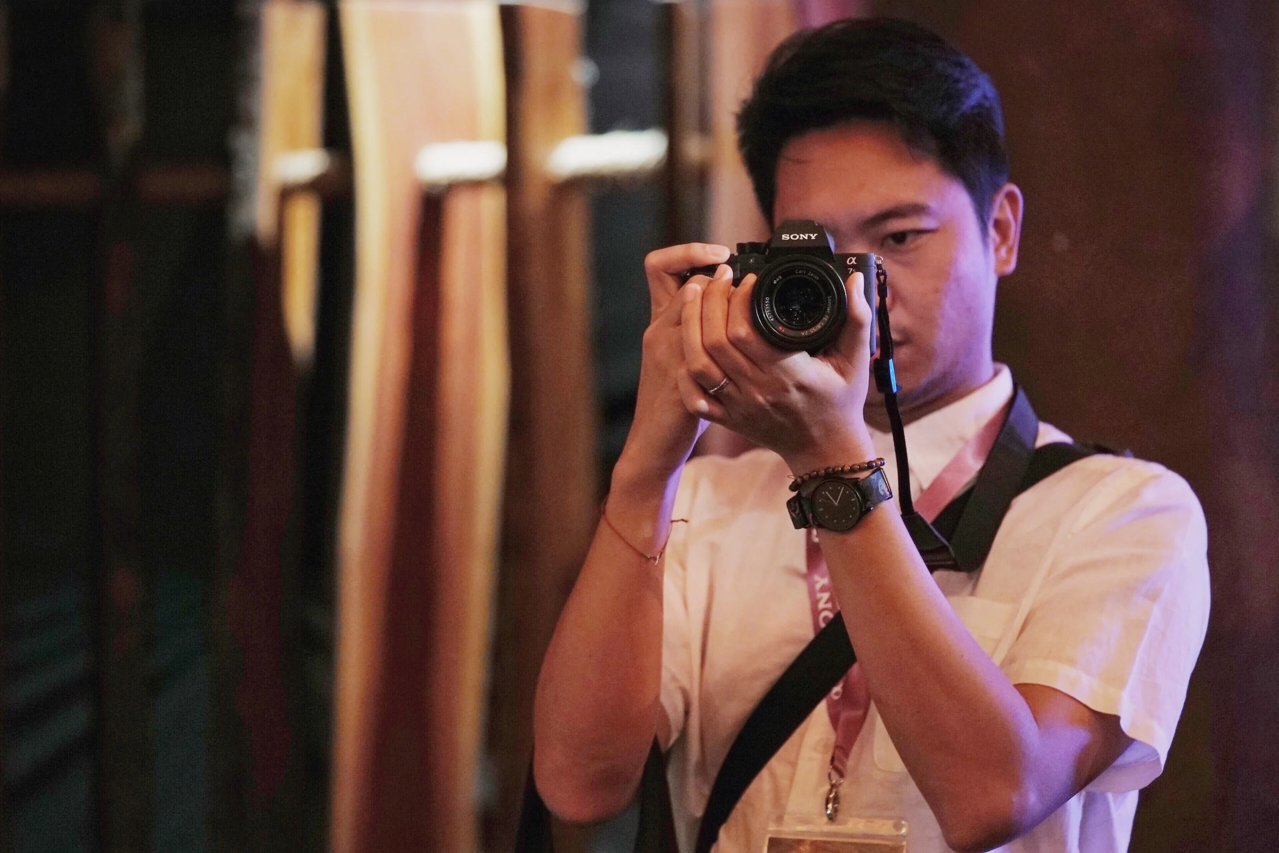 Glen prasetya testing the A7s mk ii