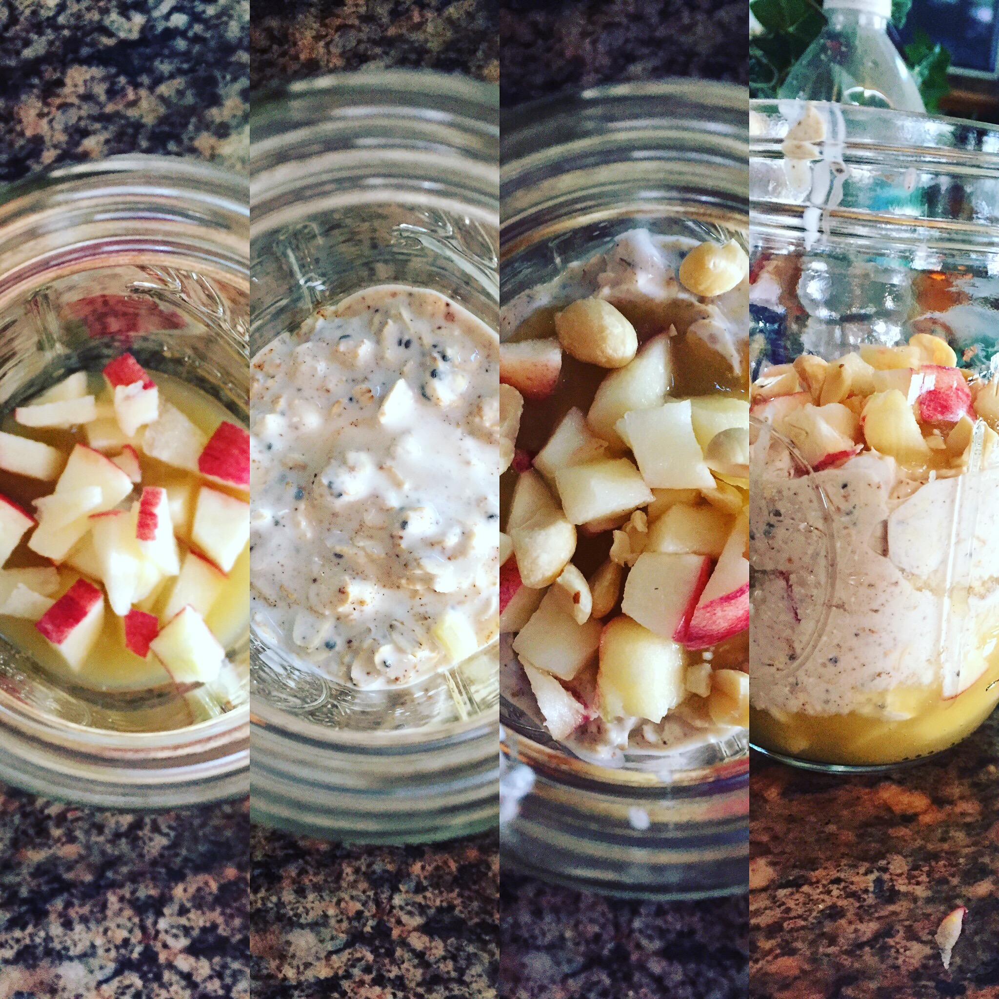 Apple Cinnamon Overnight Oats