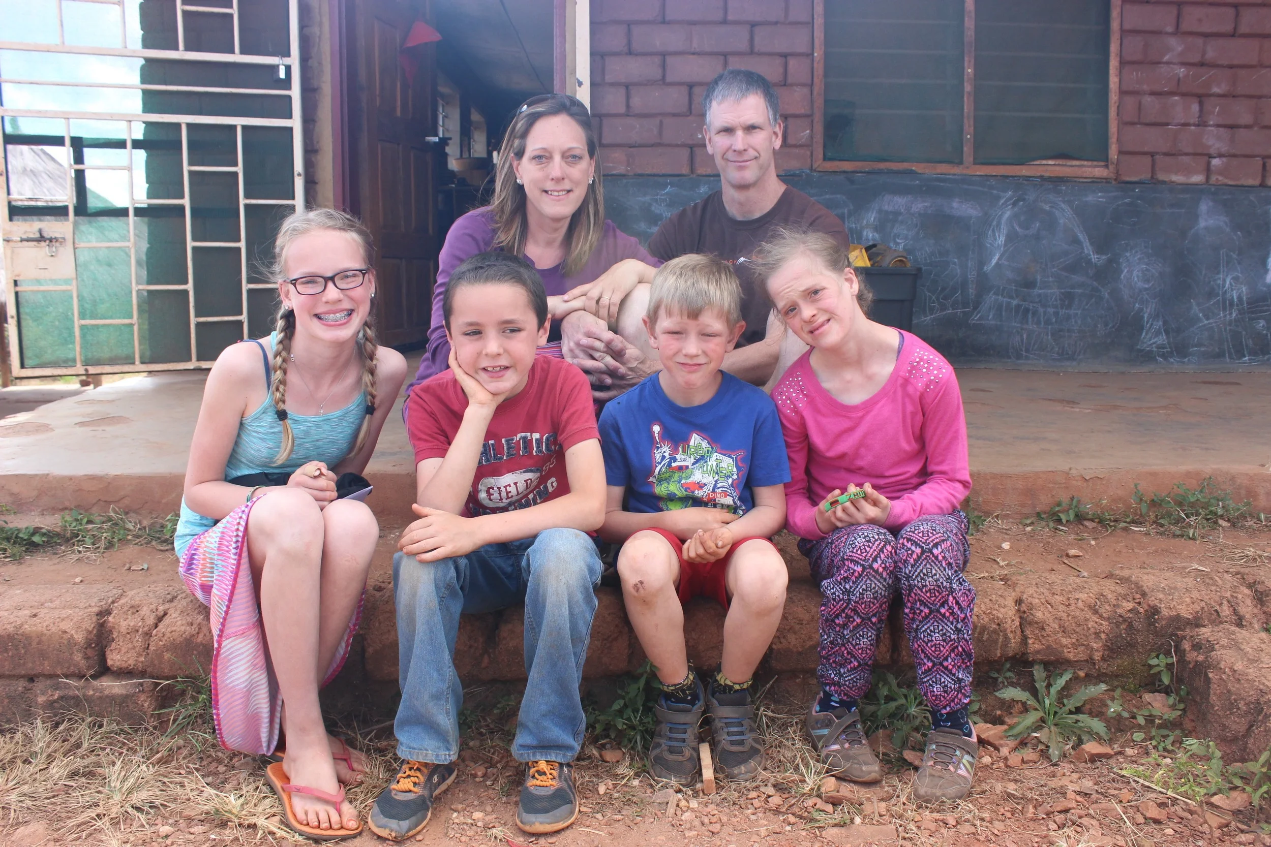 The Kuipers Family (From L-R: Jessie, Joe, Cecilia, Samuel, Gabe, and Grace)