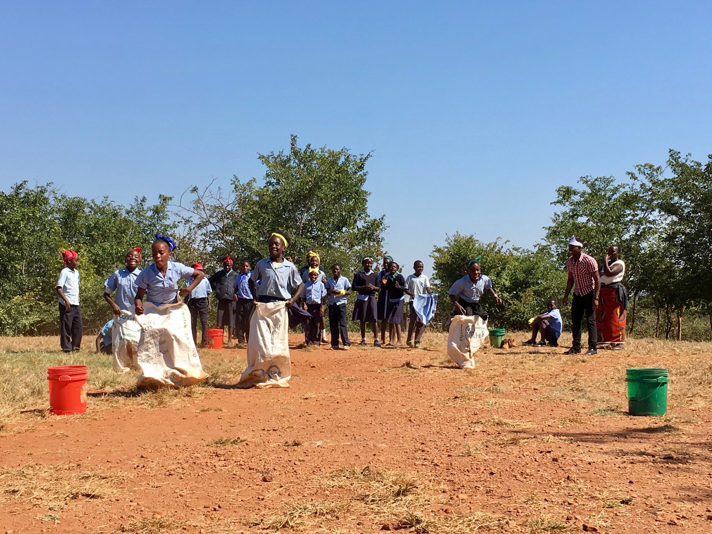 Grade Four Sack-Race