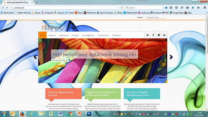 Xennia 2013-2015 Website Main Page