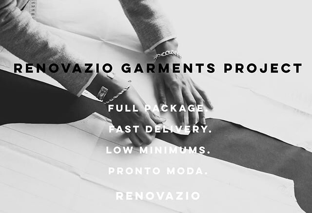 #renovazio #garmentproject