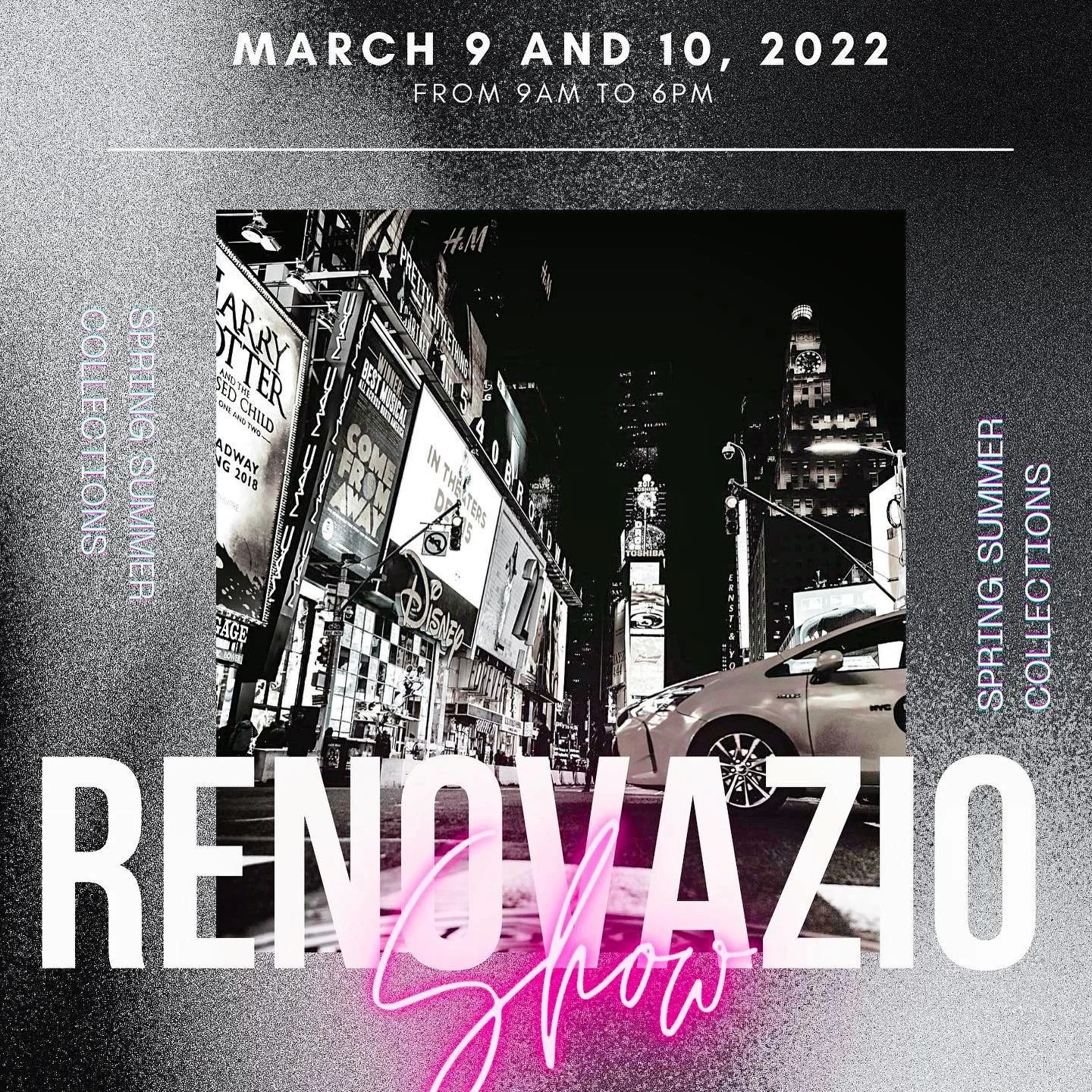 ✯ ✯ ✯ Renovazio Show NYC ✯ ✯ ✯

March 9th &amp; 10th, 2022

We are glad to announce that we will return hosting our @___renovazio Fabric Show, Spring &amp; Summer 2023 Collections.

 @midtownloft 267 5th Ave, New York, NY 10016