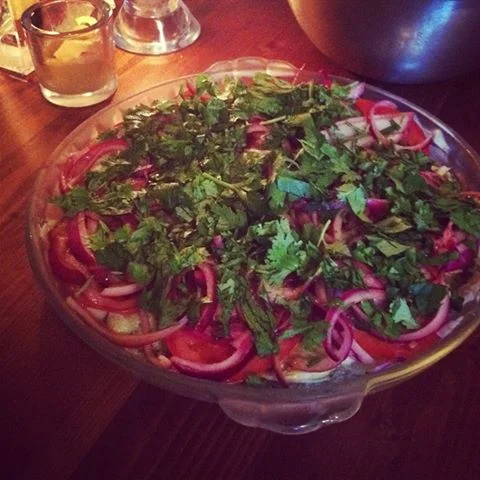 Deliciousness in all the right places or Raw Mediterranean Pesto Torta