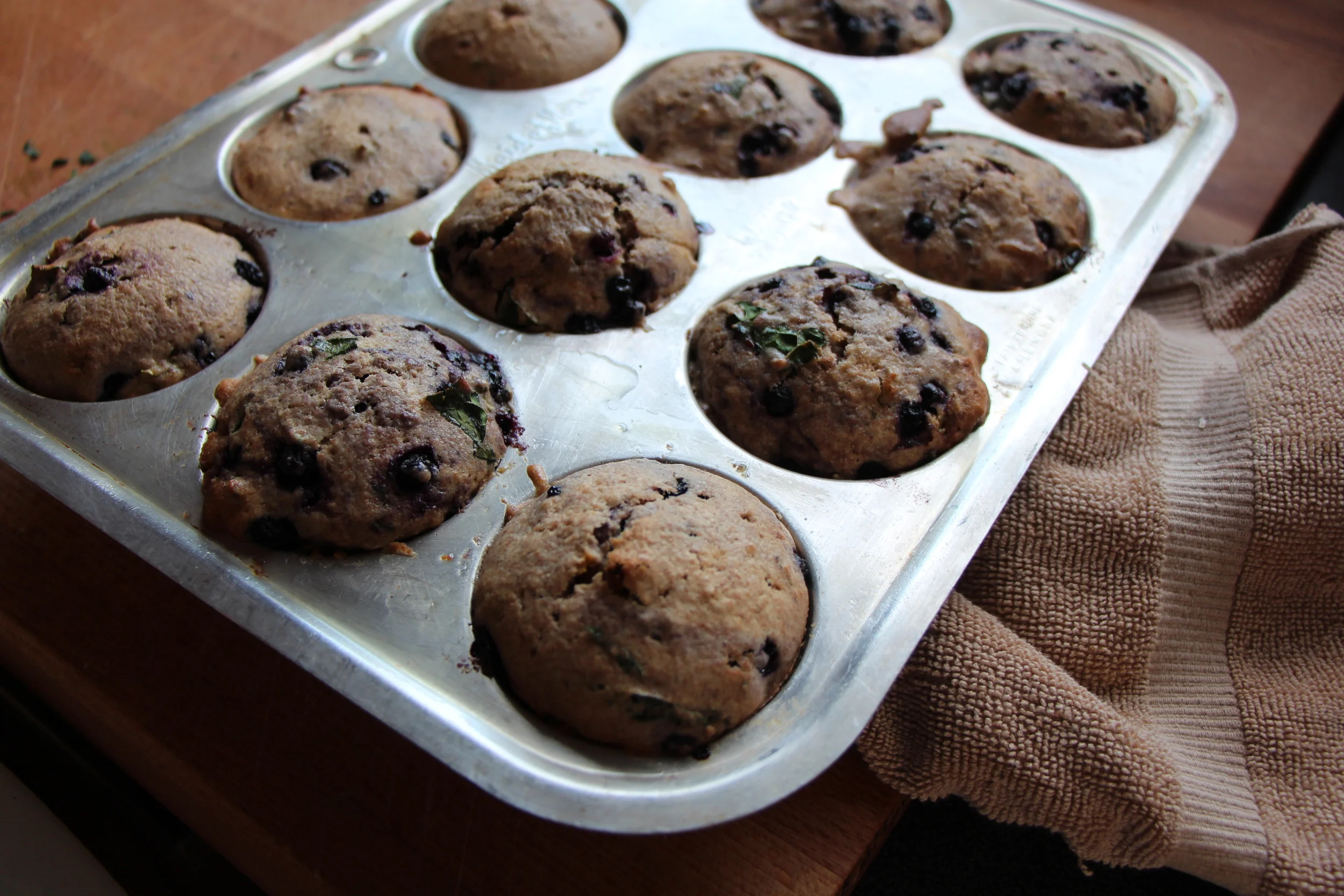 Alternative Blueberry Muffins