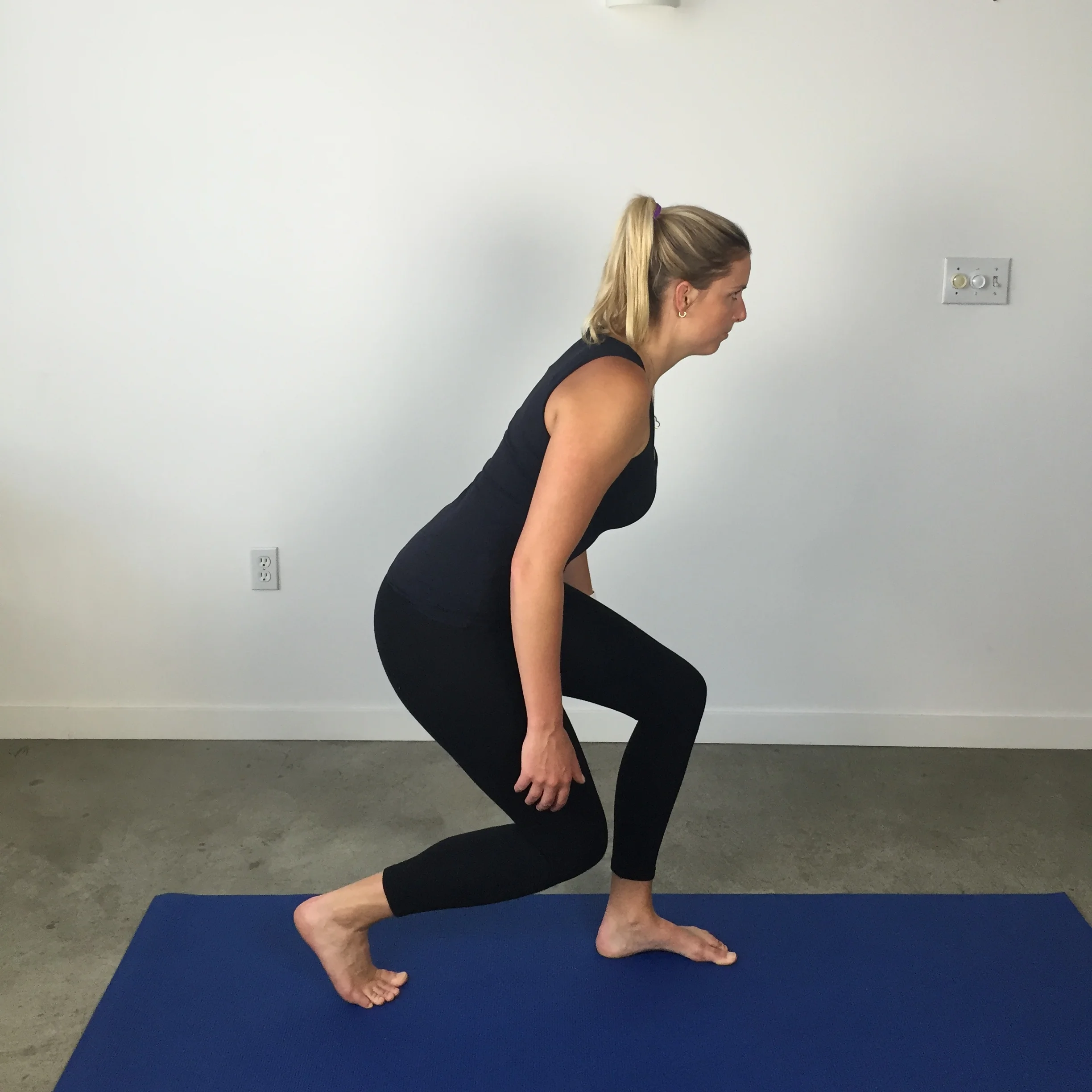 Narrow lunge x 2