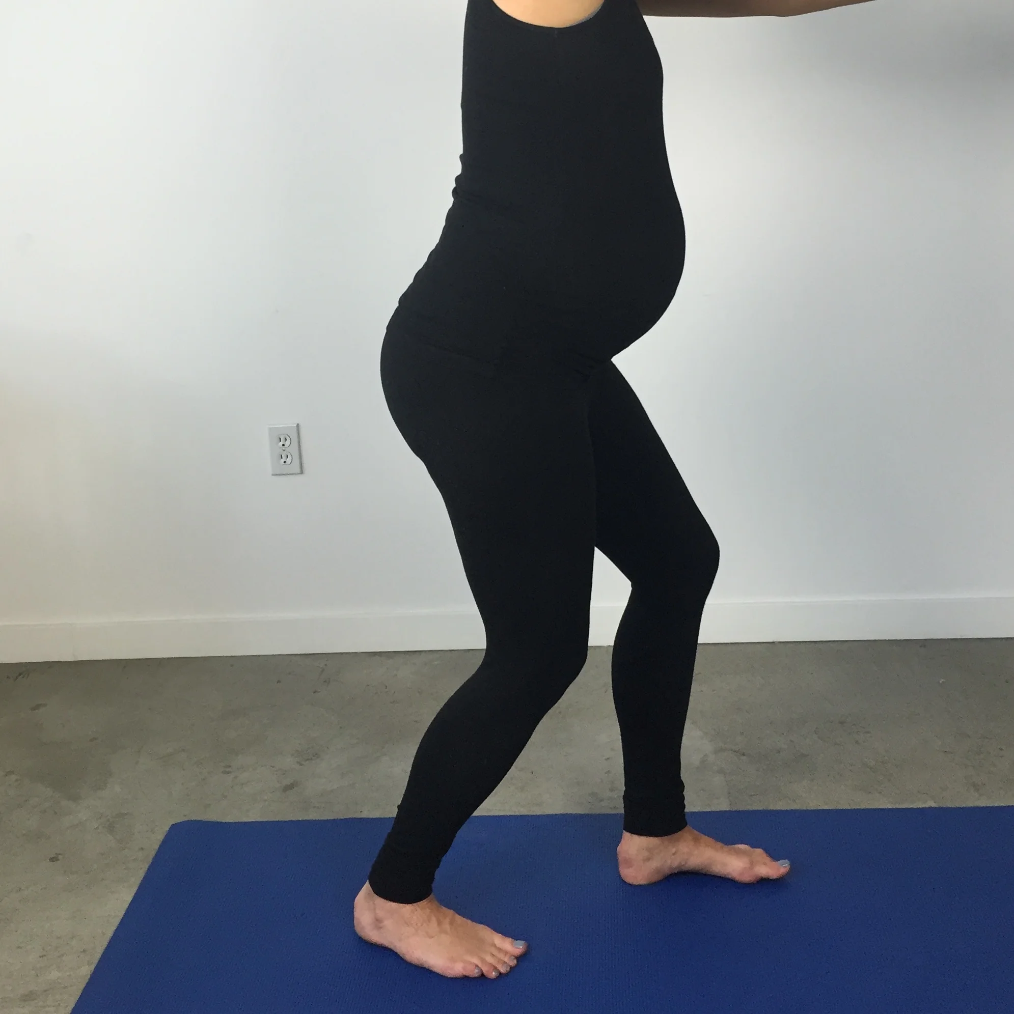 Bent knee calf stretch x 1