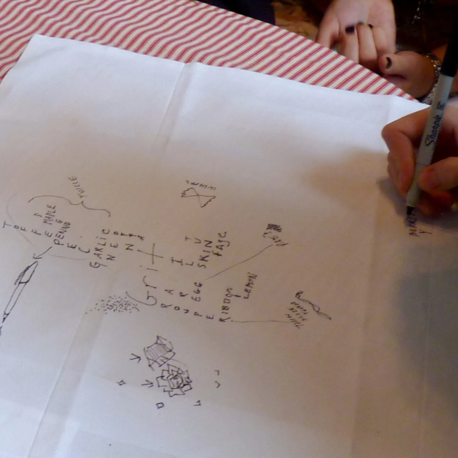 Scramble Scrabble Dinner