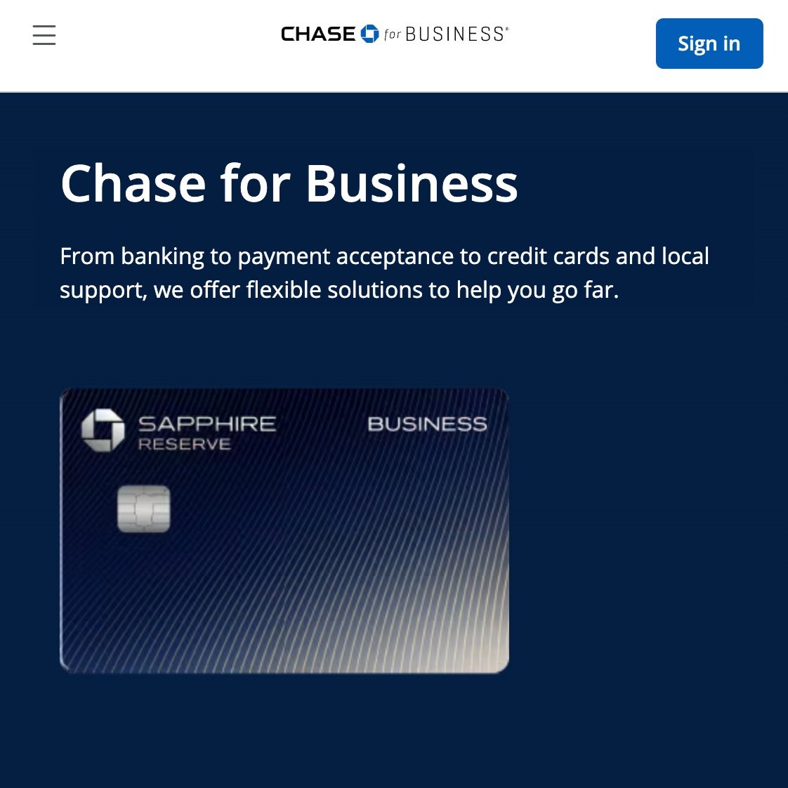 Chase Small Business