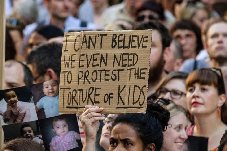 #LetThemStay Rally Sydney, Feb 9 2016. Image: Siobhan Marren
