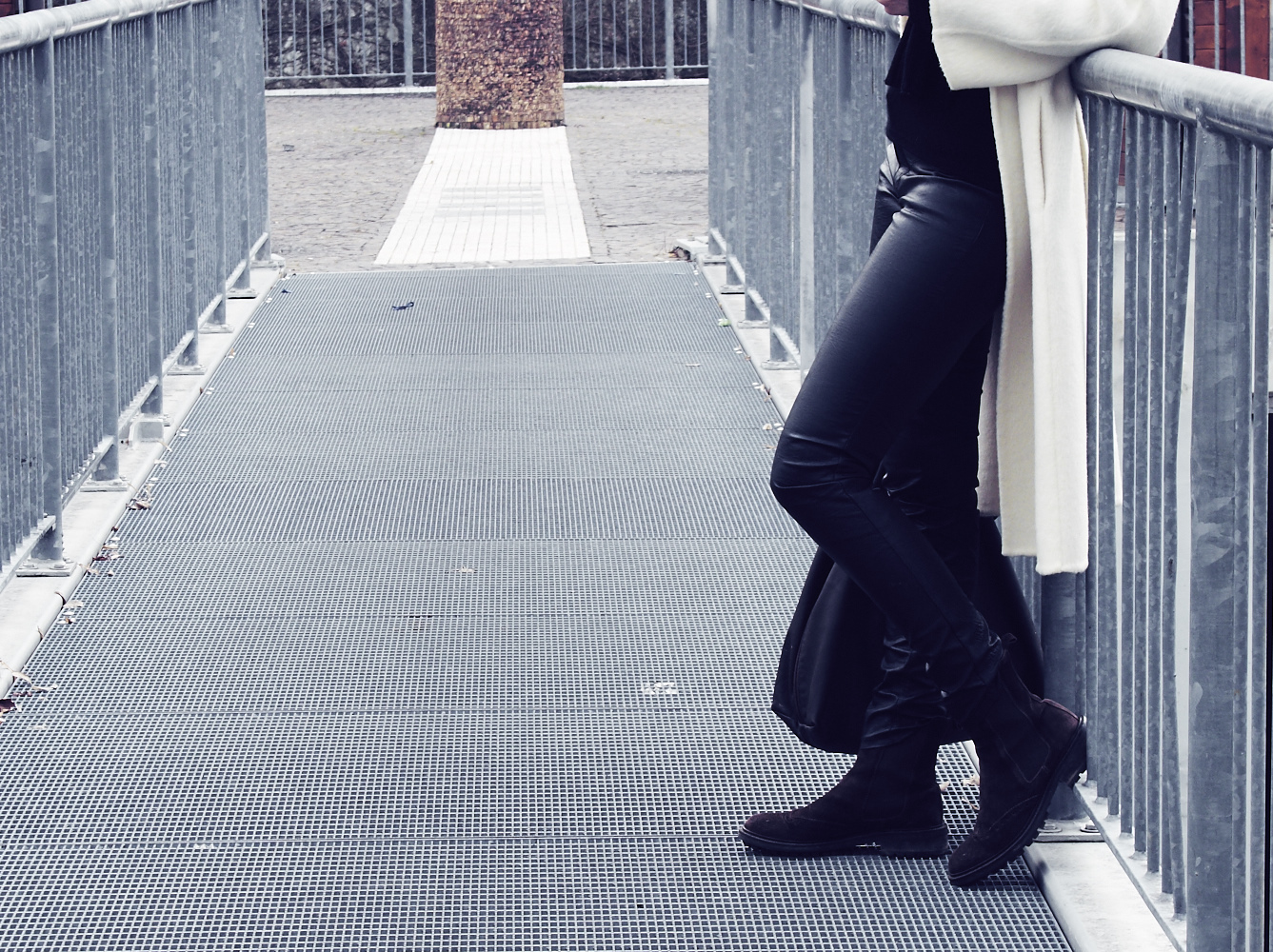 Leatherette Ginger Jeans