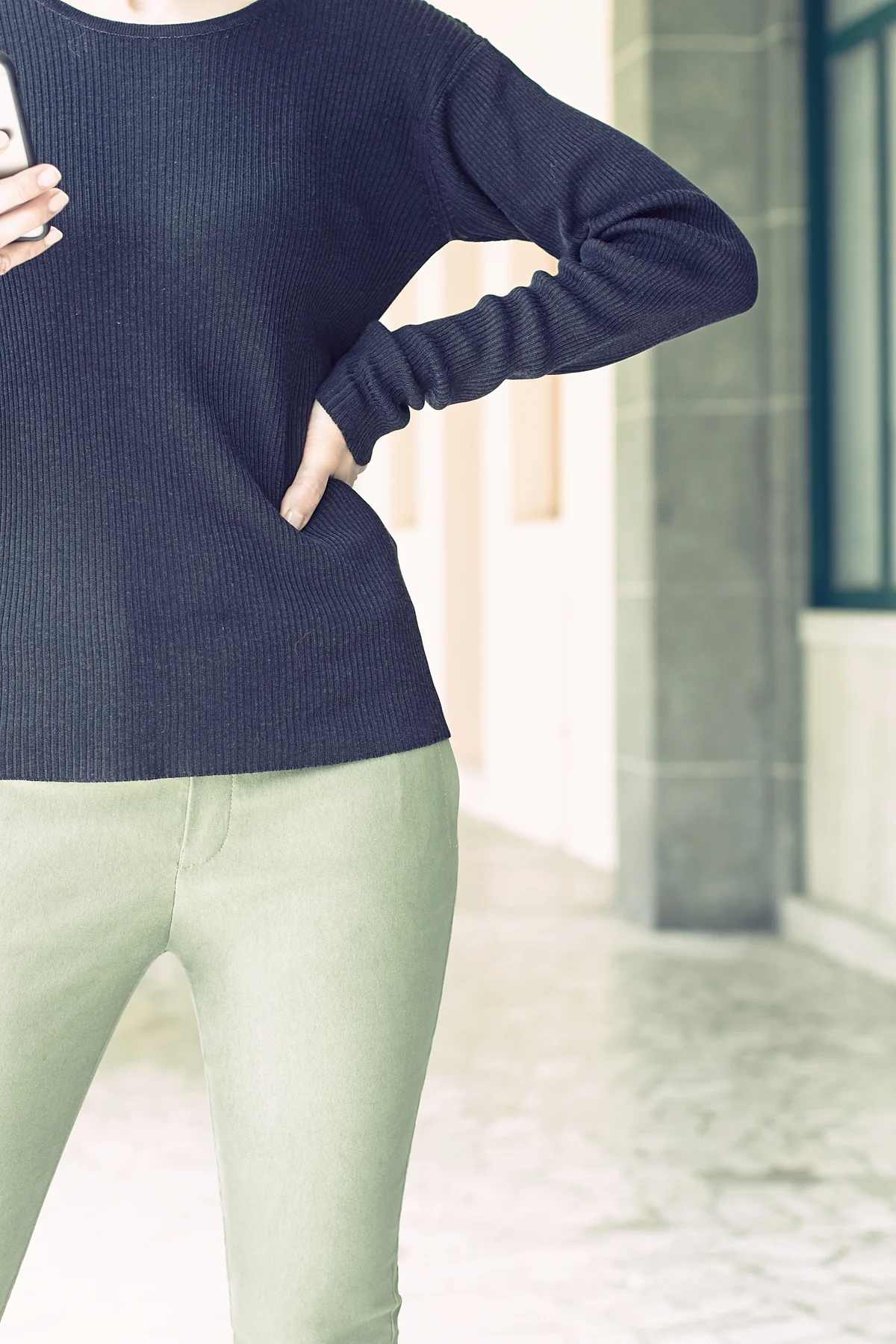 Burda Cropped Trousers