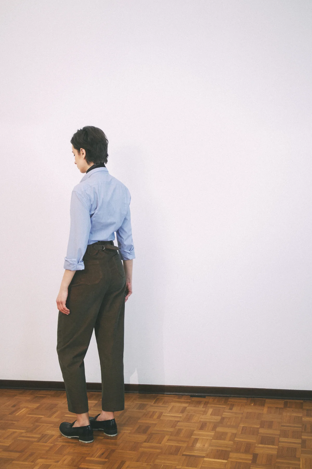 Corduroy Tapered Trousers