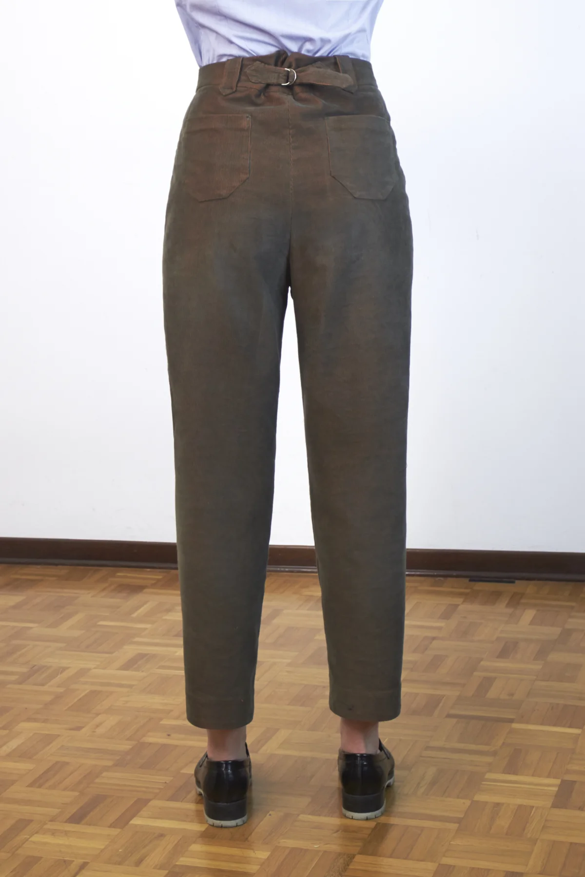 Corduroy Tapered Trousers