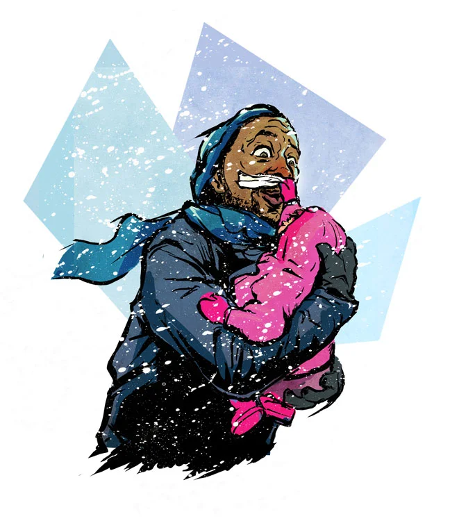 Blizzard Dad