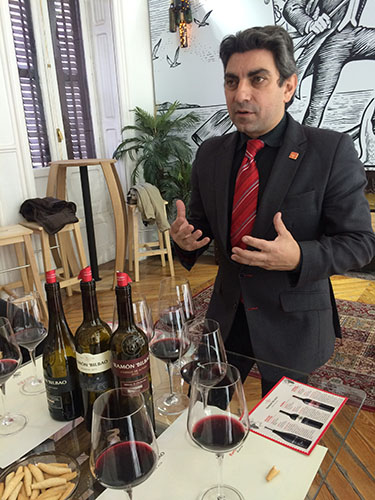 Cata de Vinos de la D.O. Rioja Ramón Bilbao