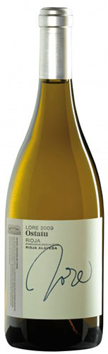 Vino Blanco Ostatu Lore 2013 - Denominación de Origen Calificad