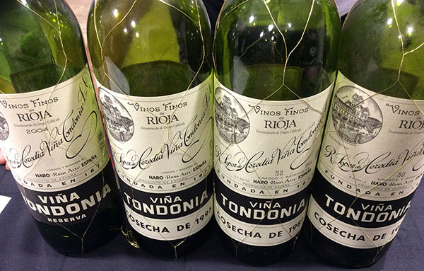 Cata Histórica de Viña Tondonia en Bodega Santa Cecilia - Viñ