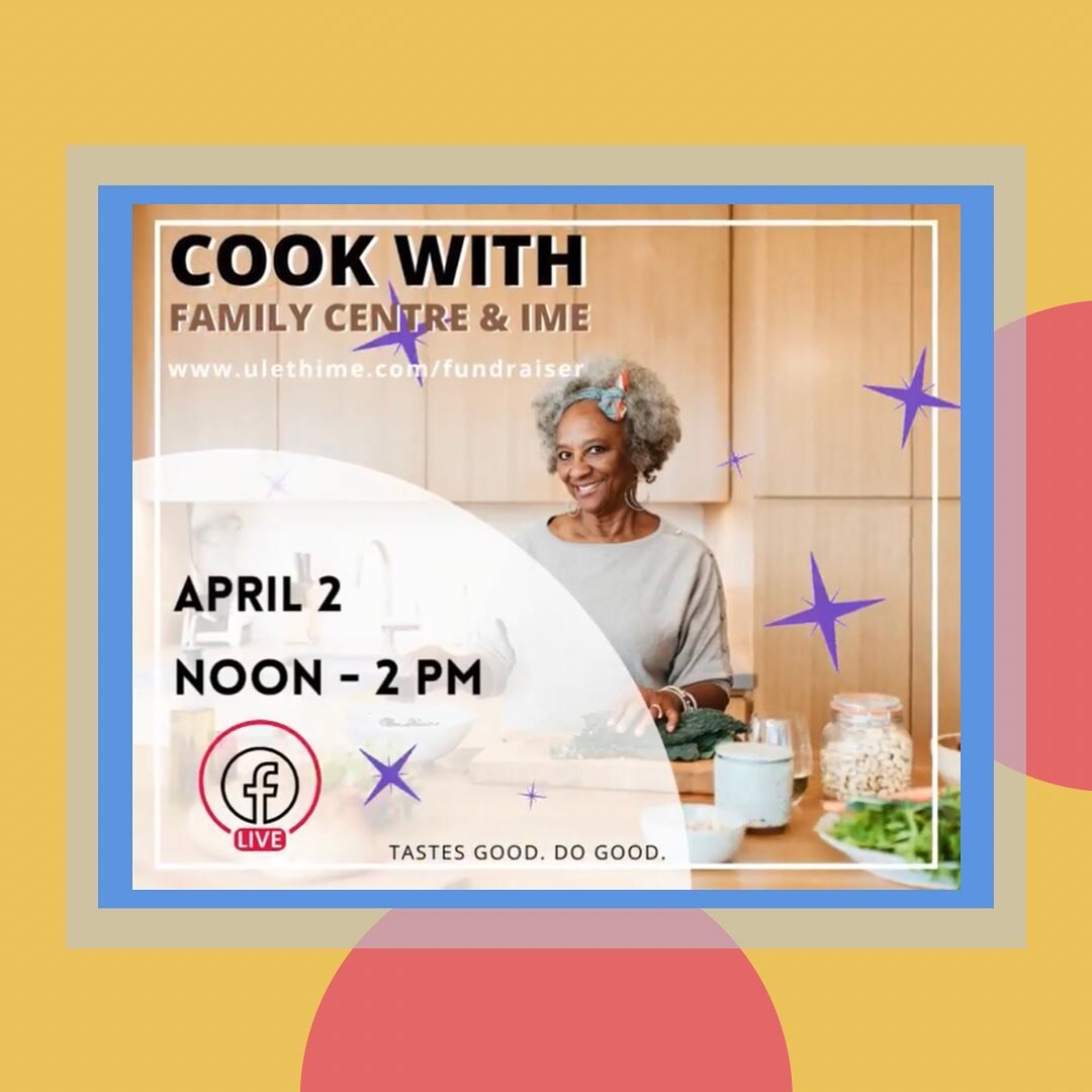 Cook with us this Saturday ☺️ 

It&rsquo;s also not too late to grab your limited edition community cookbook, so grab it just on time for this saturday😉

#weareime #ulethime #uleth #lethbridge #uofl