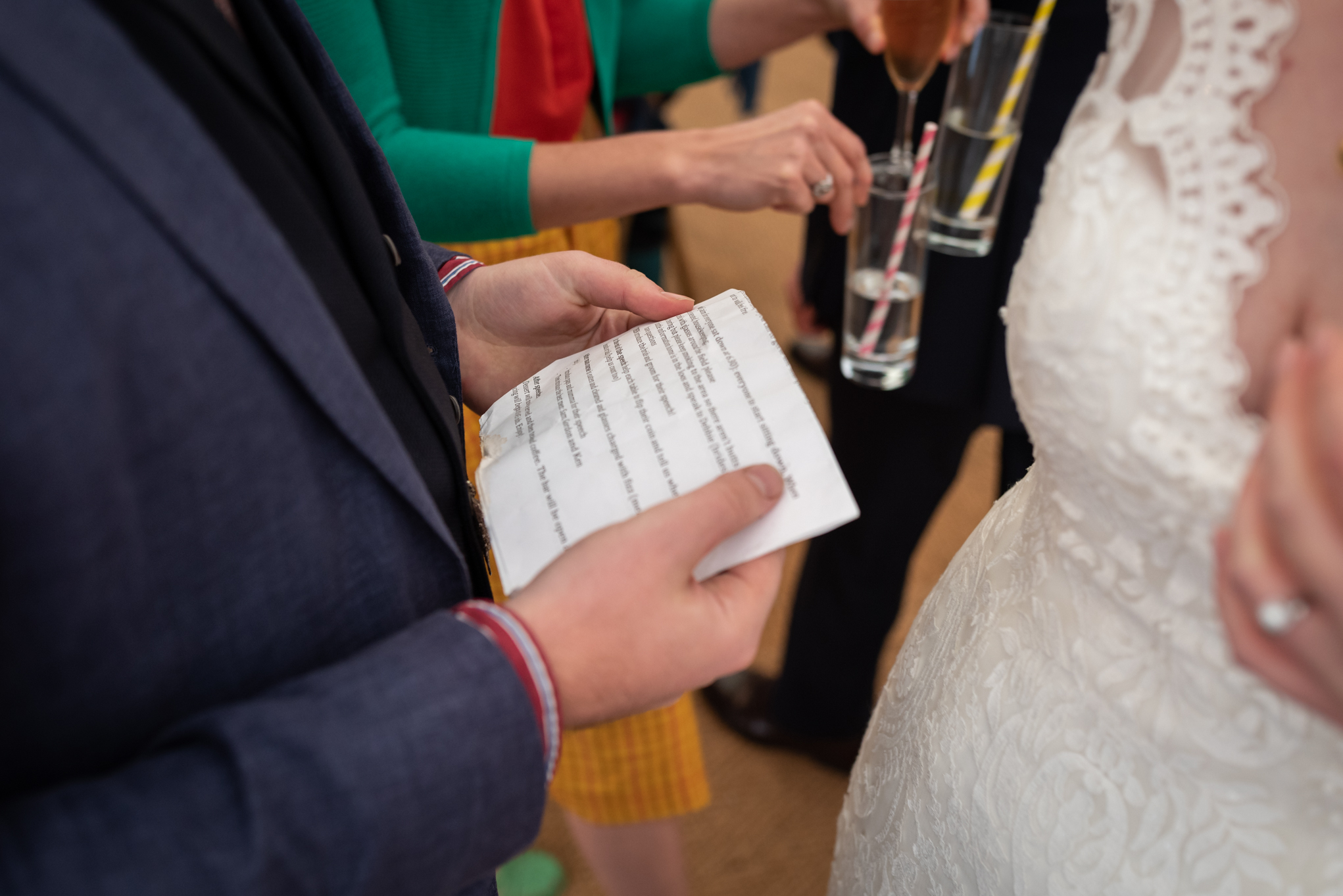 Wedding speech - Powys Wedding Photography