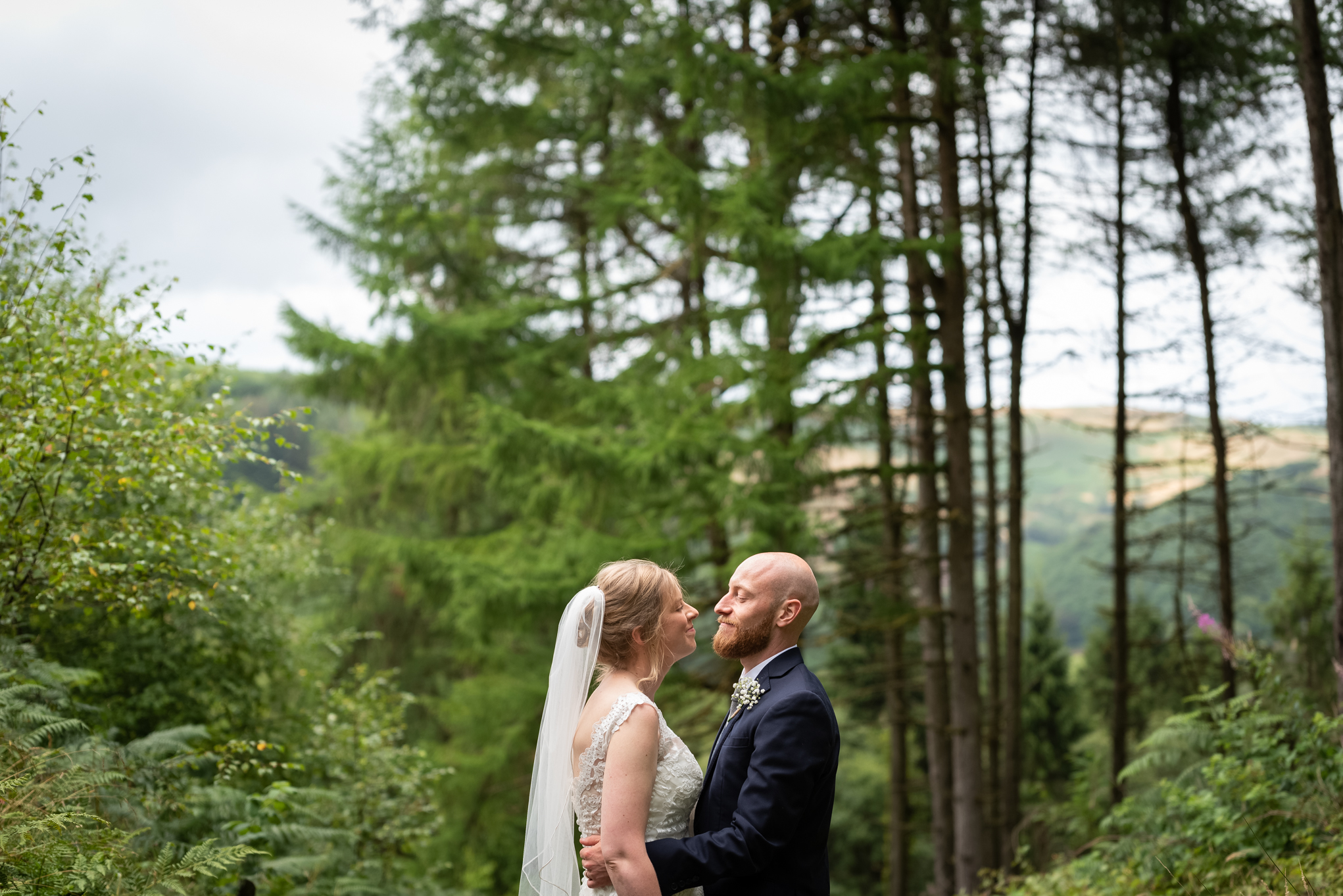 Bride & Groom - Powys Wedding Photography