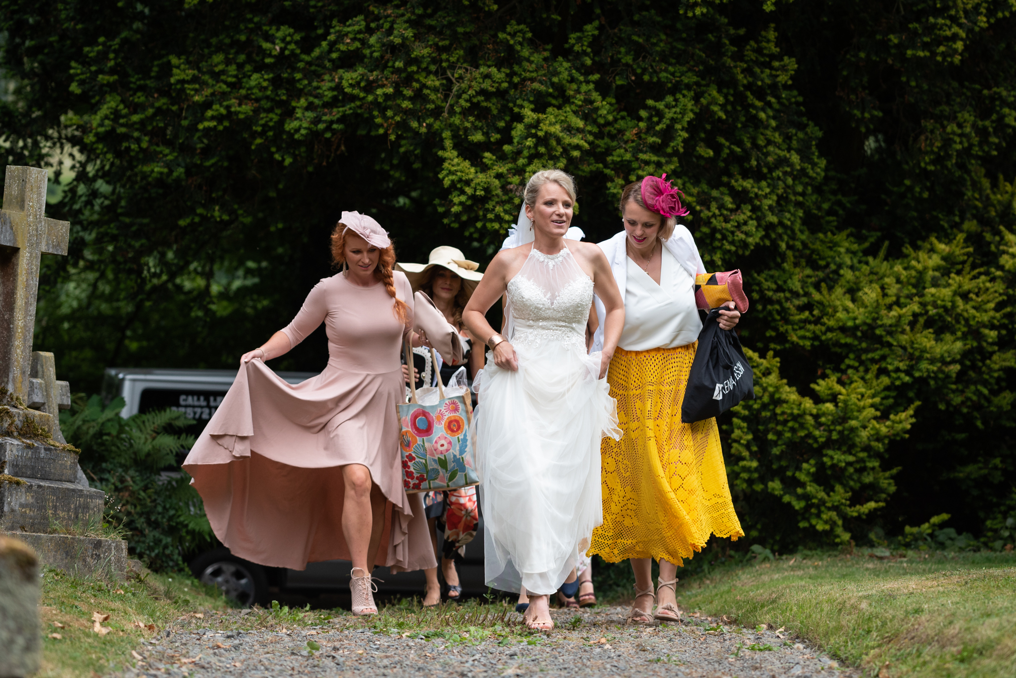 Copy of Bride arriving at Church 