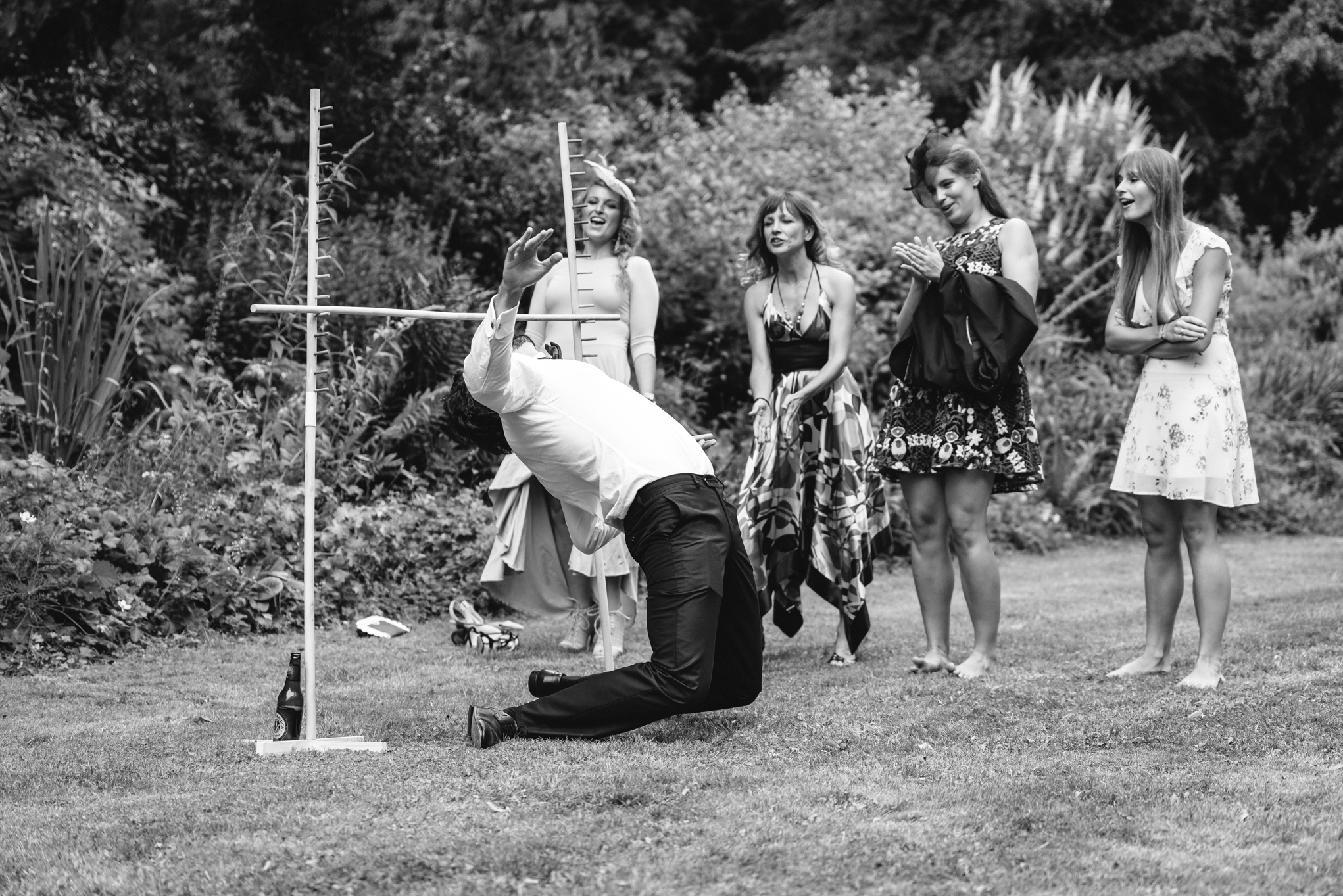Copy of Guests doing Limbo at Wedding Reception