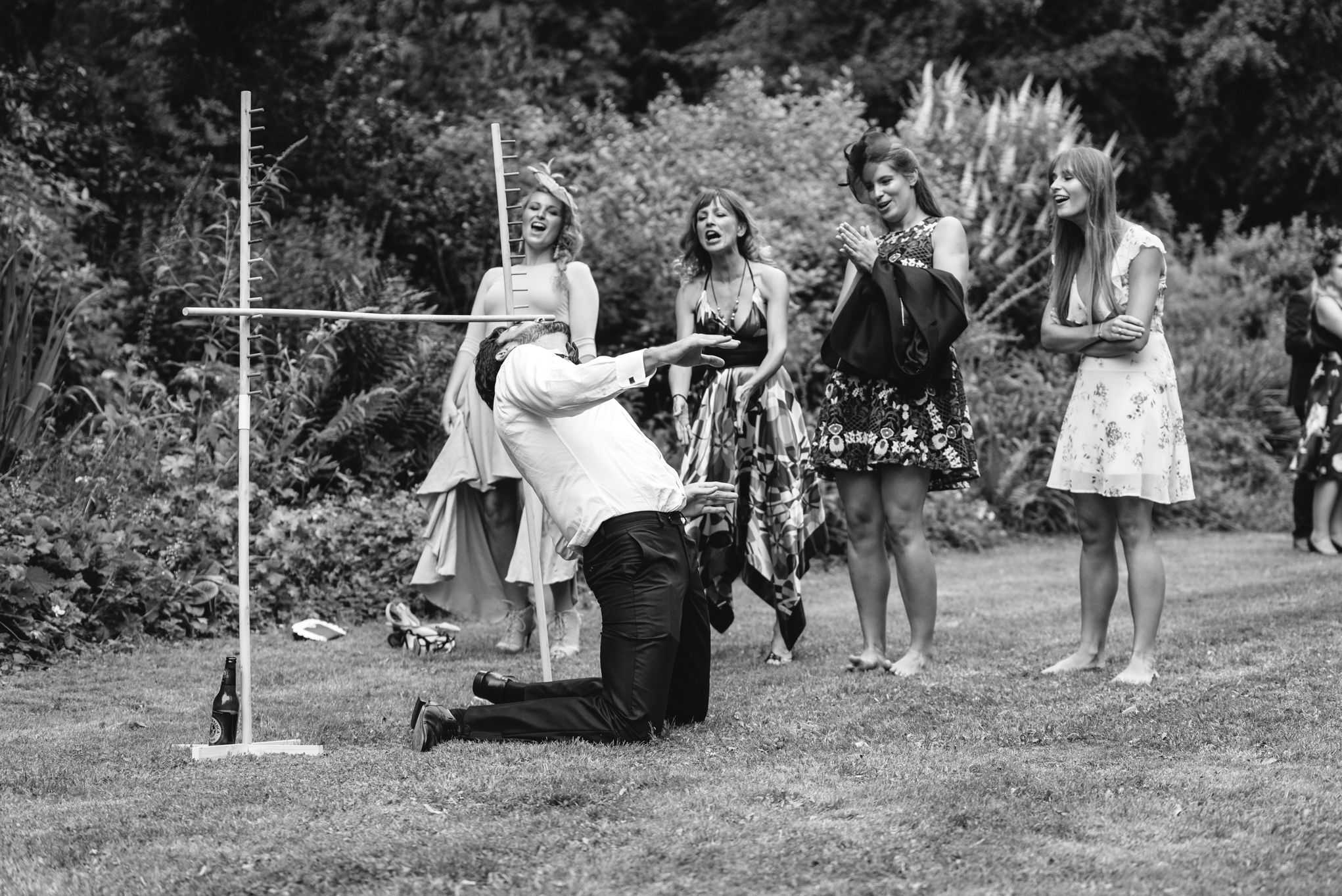 Copy of Guests doing Limbo at Wedding Reception