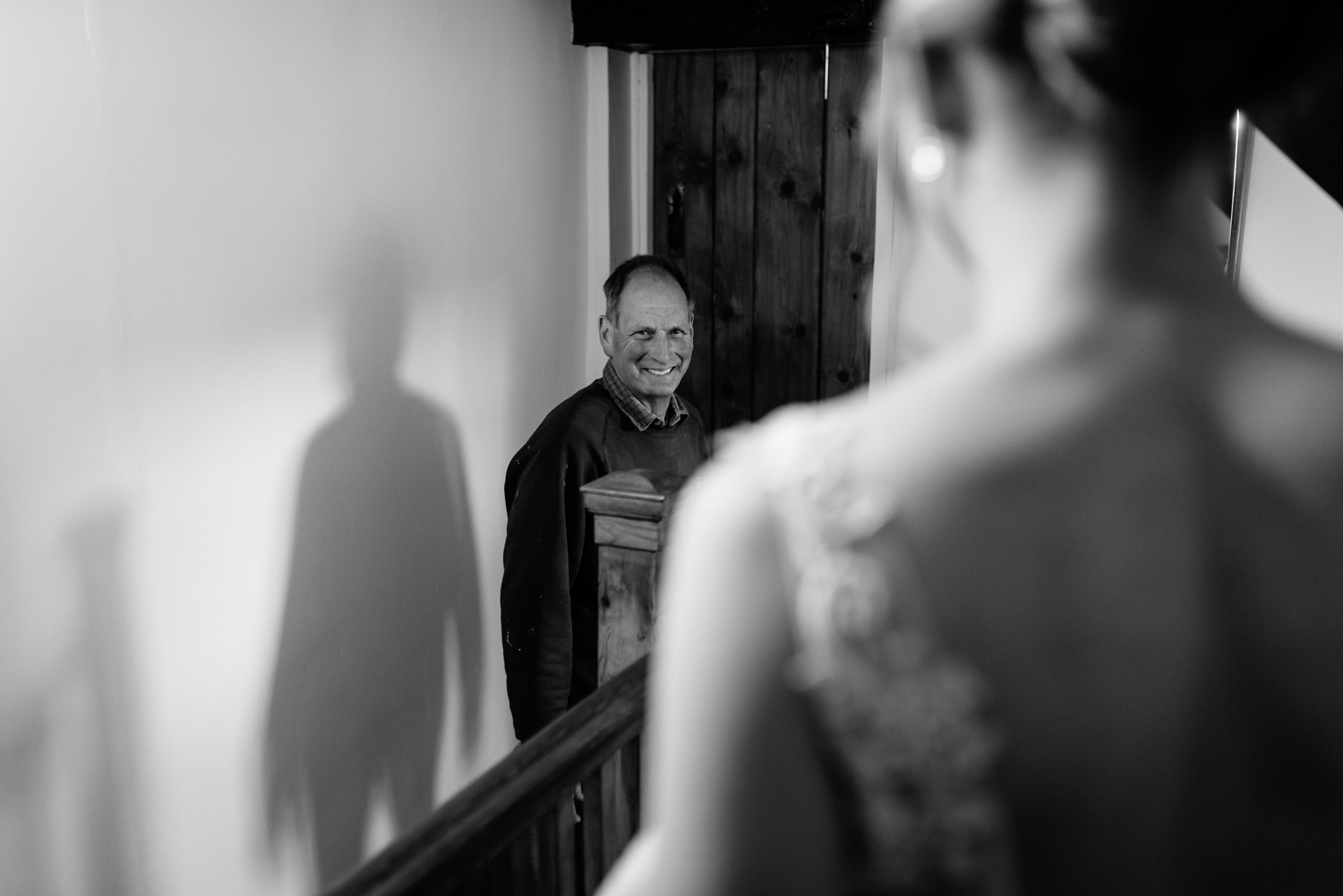 Father of bride first look