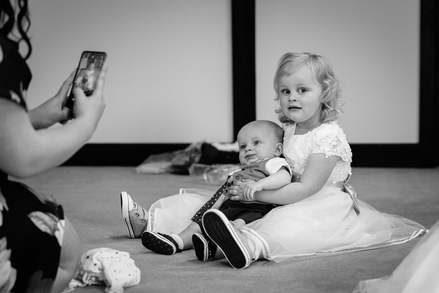 Paige boy and flower girl