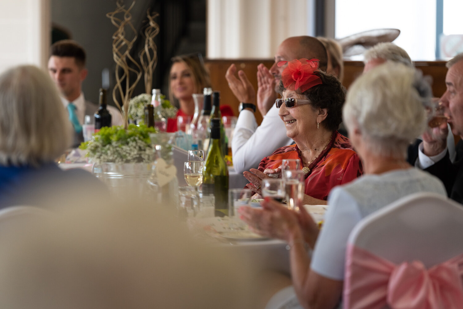 Granny at wedding