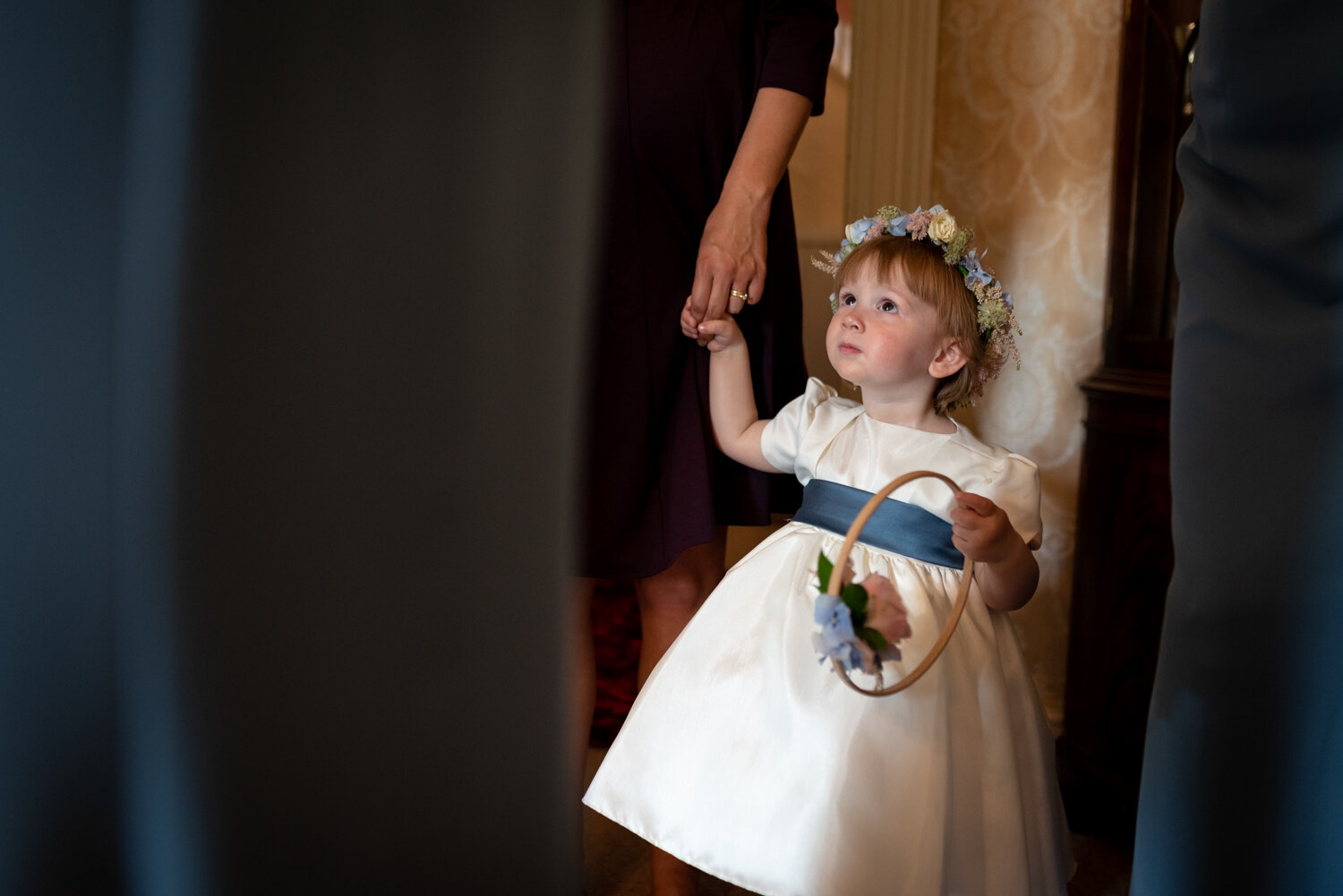 Wedding flower girl