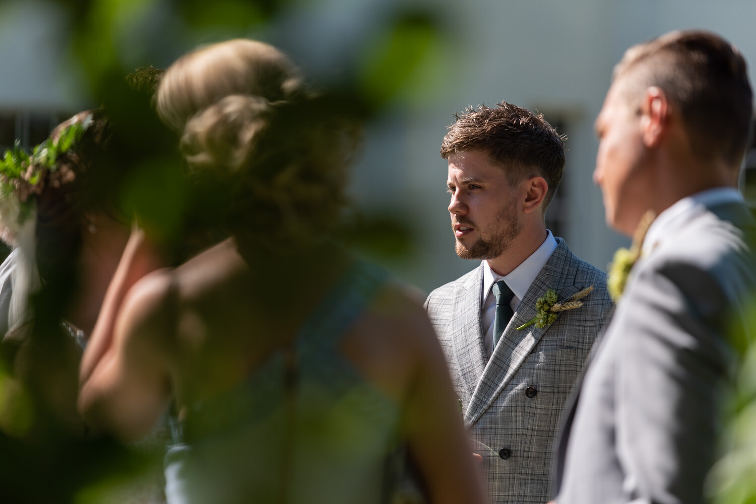 Groom at Tall John's House