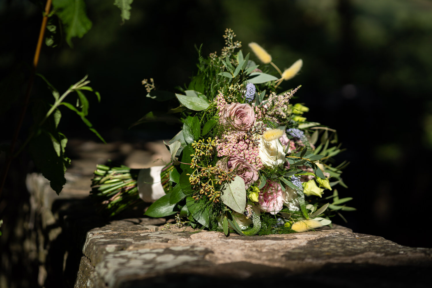 Brides bouquet at Tall John's House