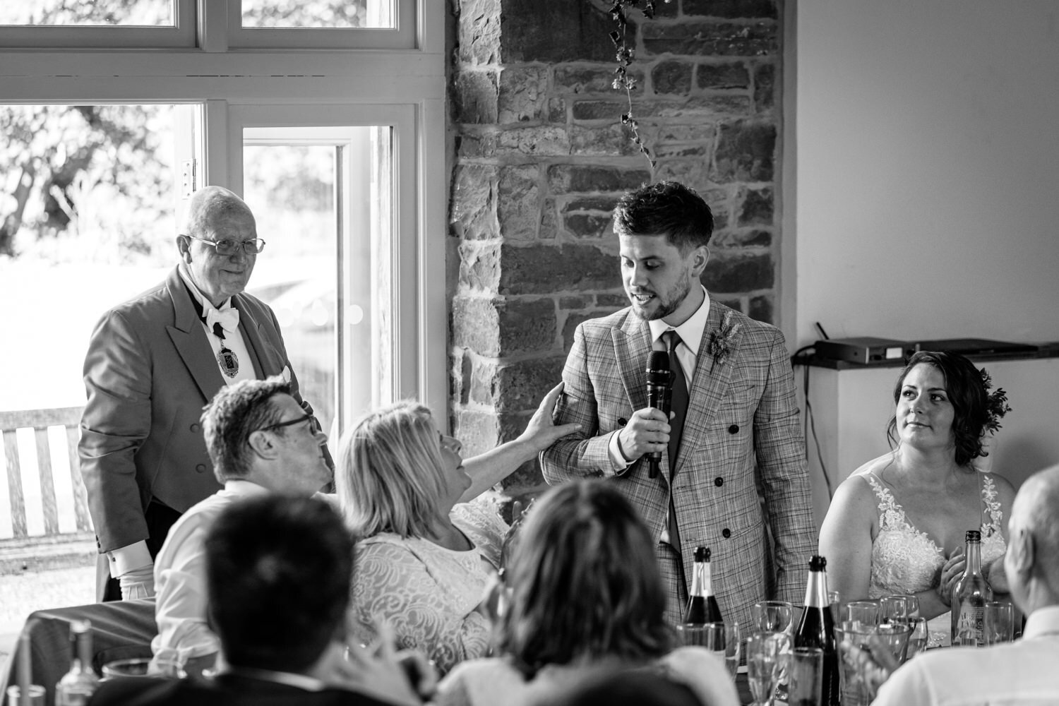 Tall John's House wedding speeches