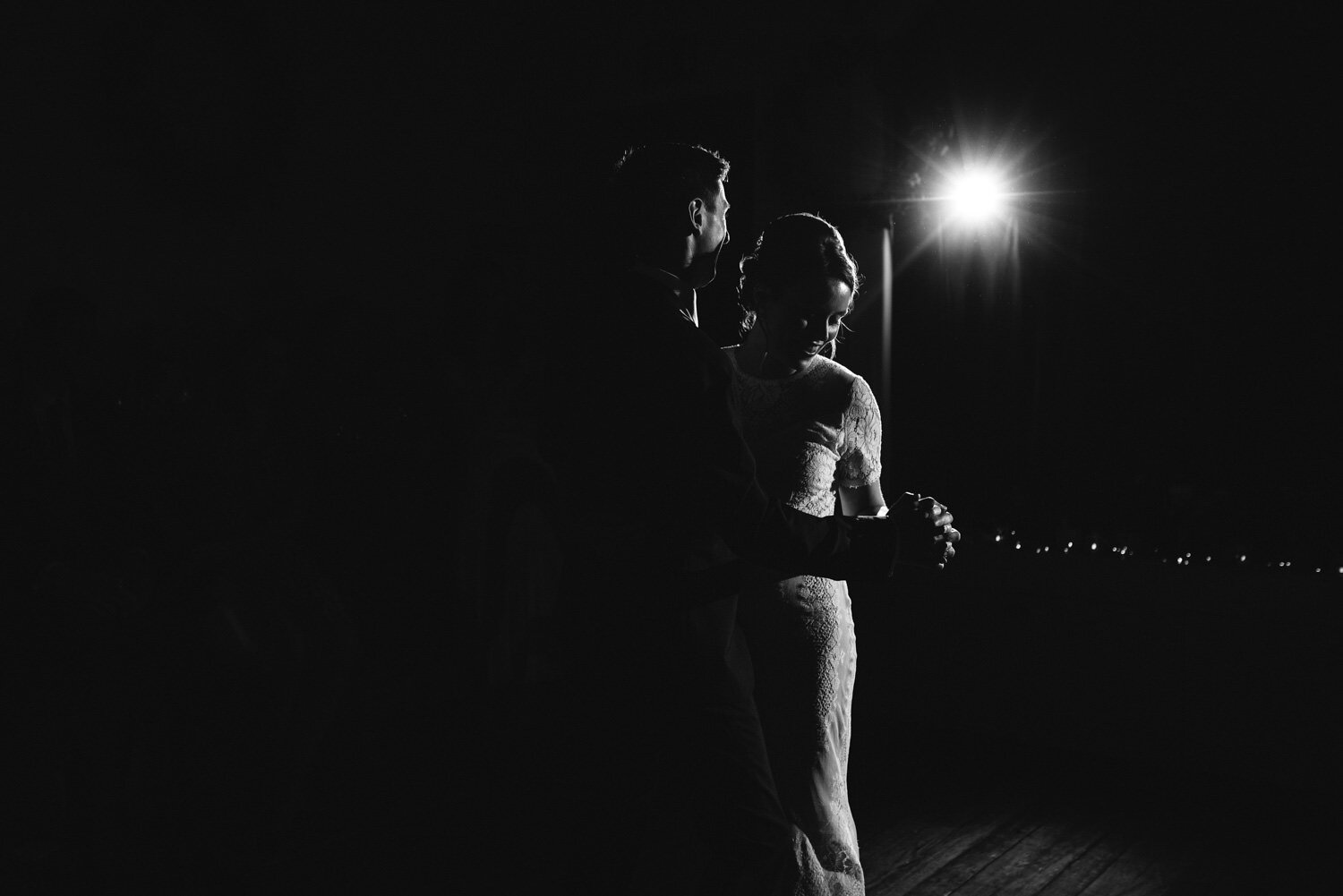 First dance for wedding couple