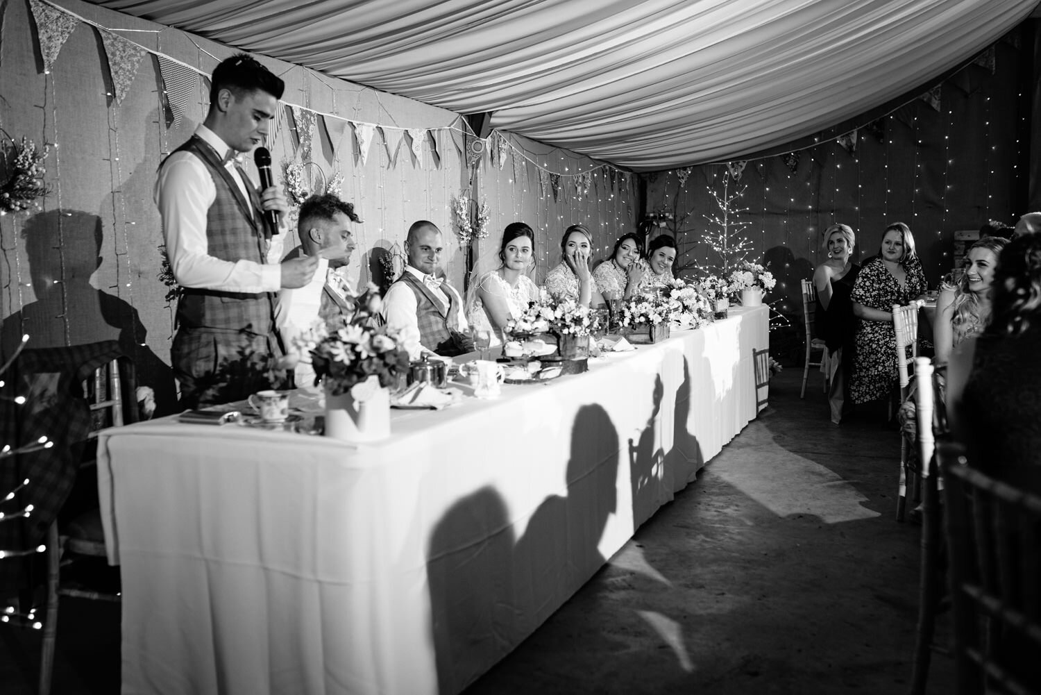 Glyngynwydd Wedding Barn wedding speeches