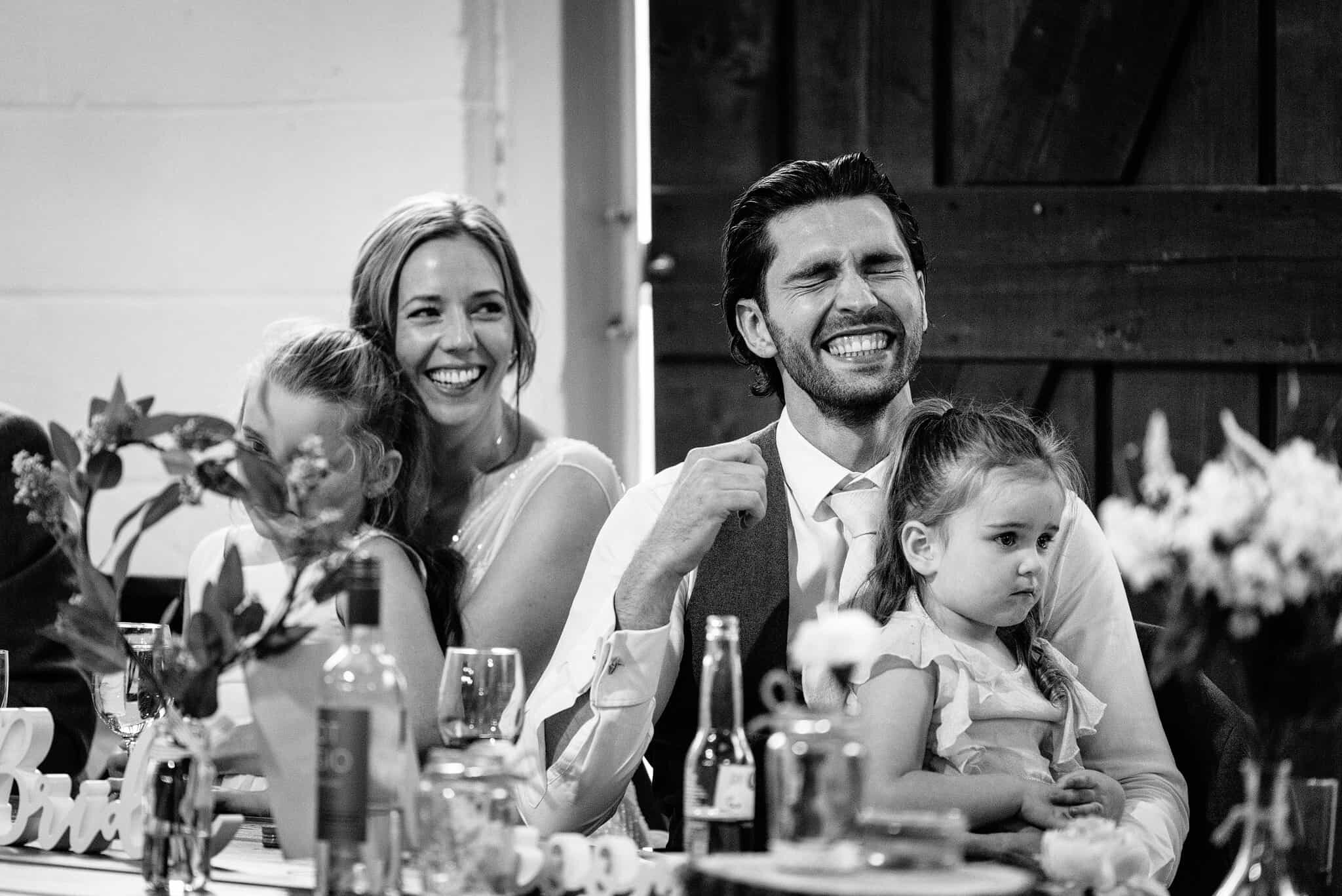 Sugar Loaf Barn wedding speeches