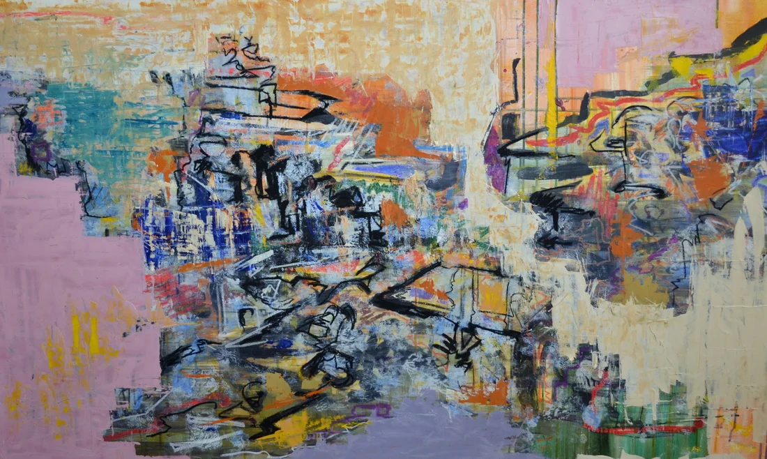 You Have No Choice 36 x 60 inches, Oil on wood, 2013
