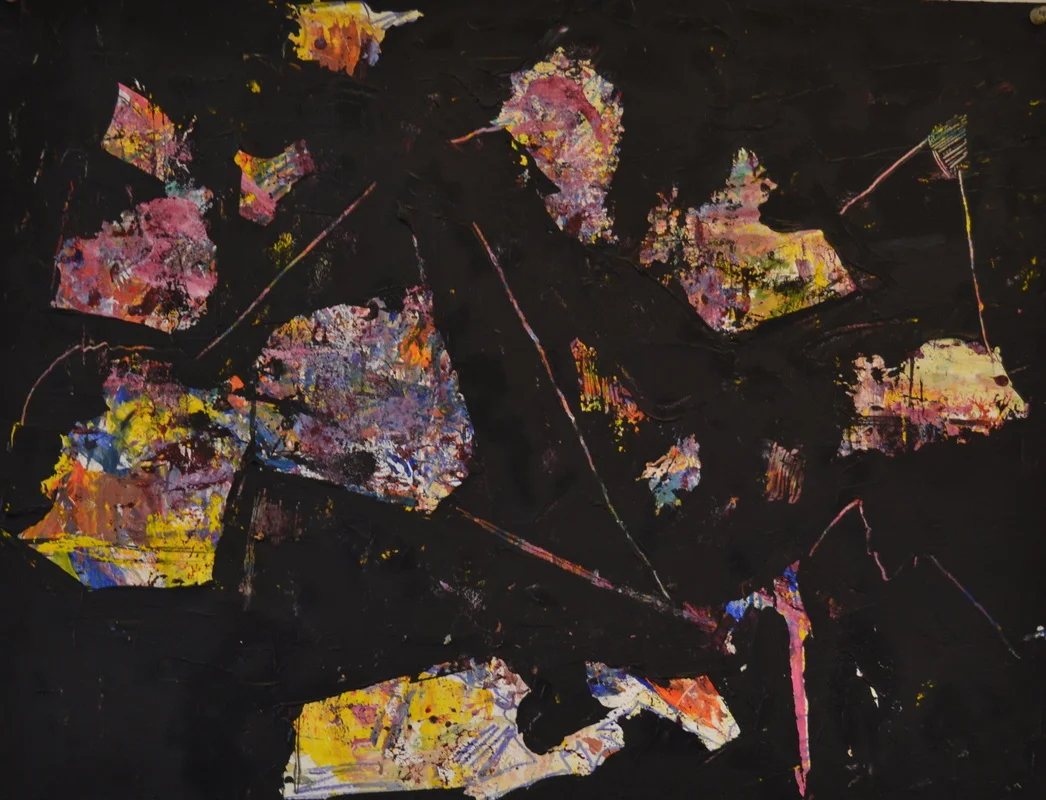 Hanging On 17.5 x 23 inches, Oil on paper, 2013 ( AVAILABLE )