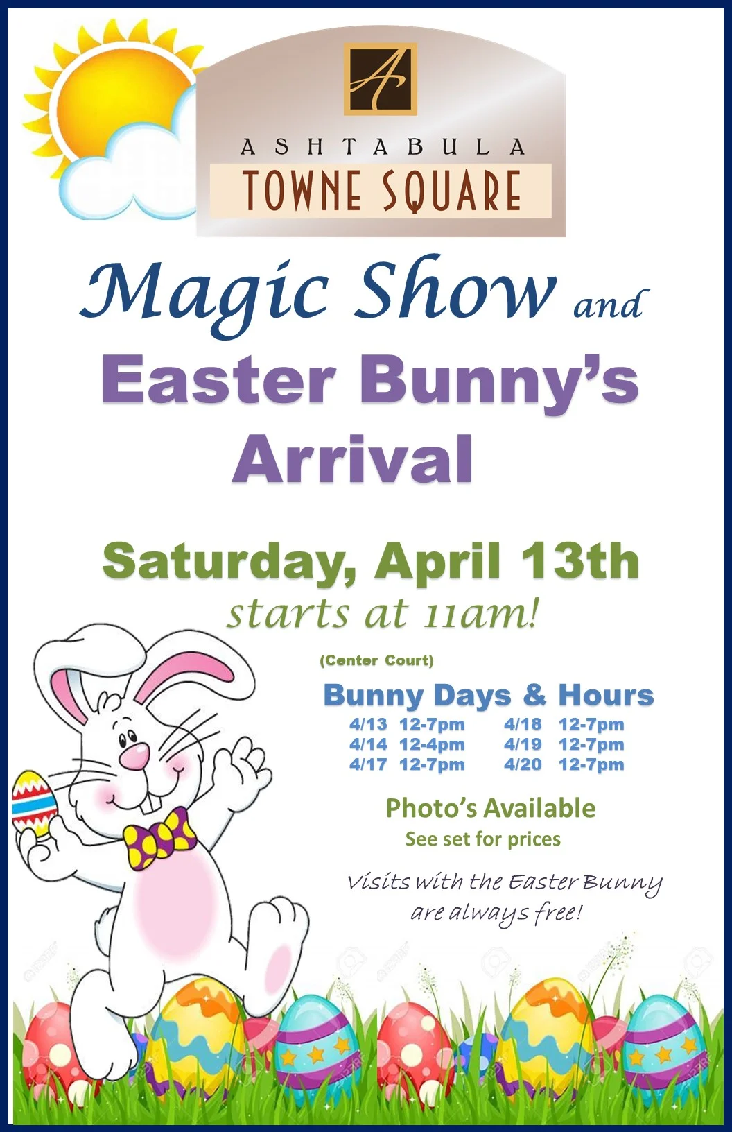 2019 Magic Show Easter Bunny ARRIVAL POSTER.jpg