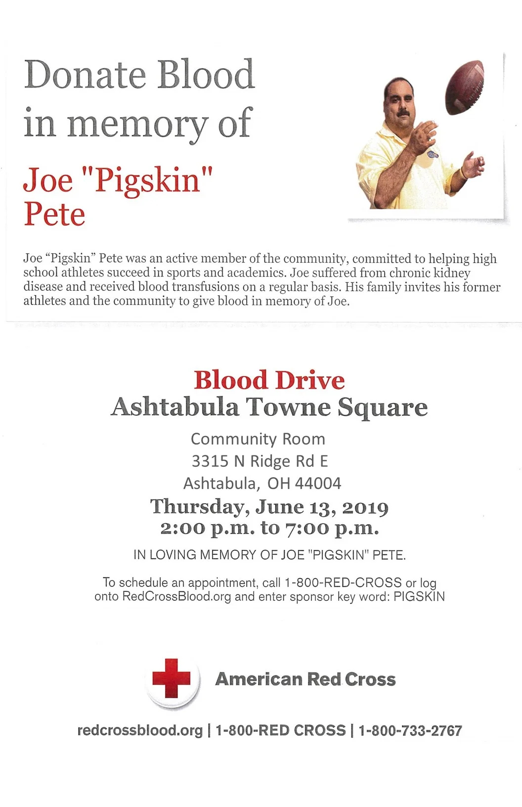 Blood drive Joe Peet 2019 poster.jpg
