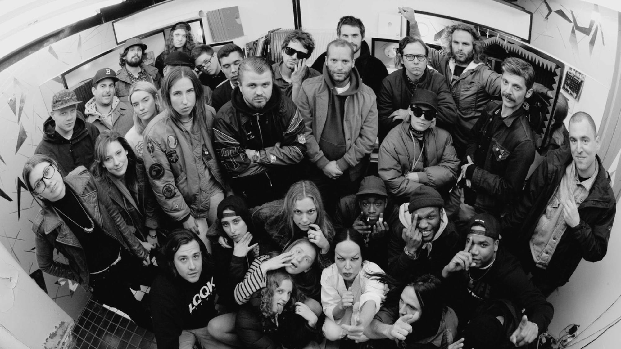 The cast and crew of KNOW WAVE Radio (photo: i-D )