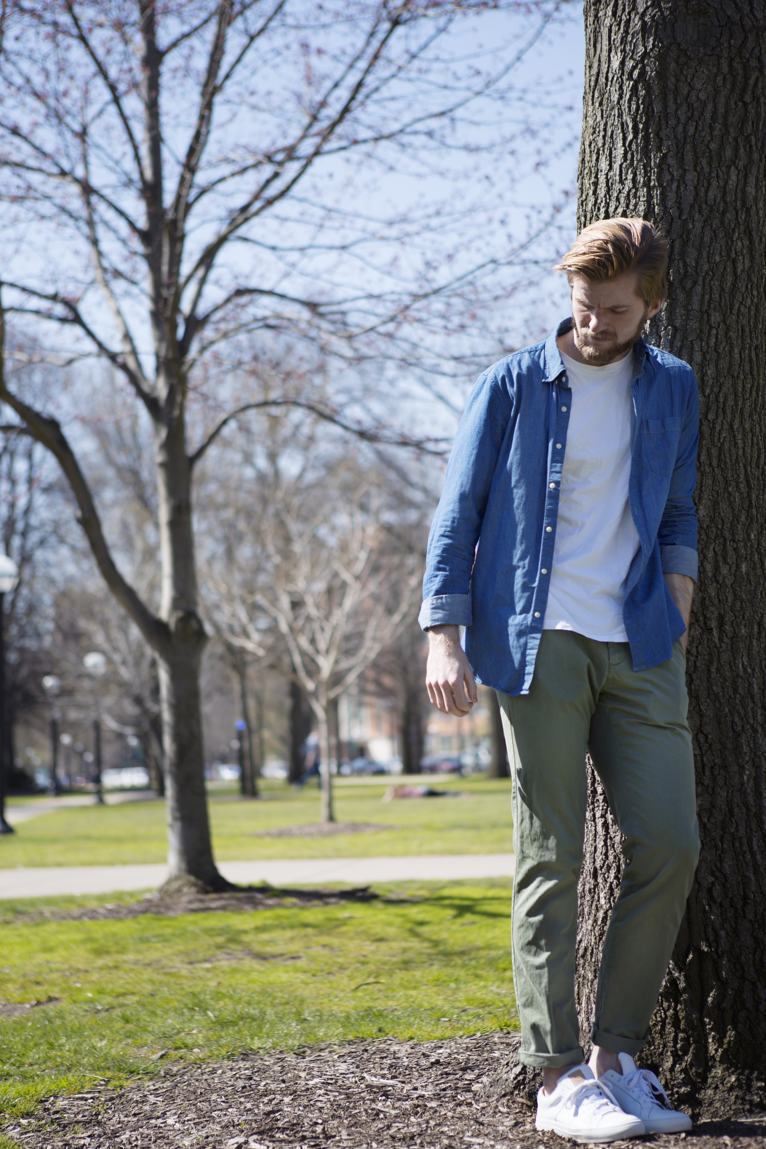 Uniqlo/Polo/Gap/Greats (photo credit: Christina Oh )