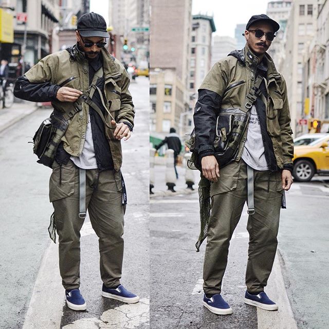 How to look good in a ridiculous amount of layers (photo: @1000deaths )